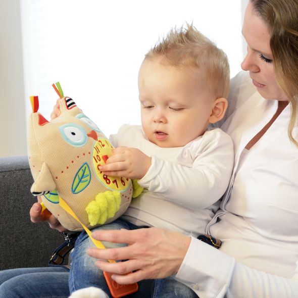 DOLCE SOVIČKA JŮLIE S HODINAMI - AKTIVNÍ HRAČKY - PRO DĚTI