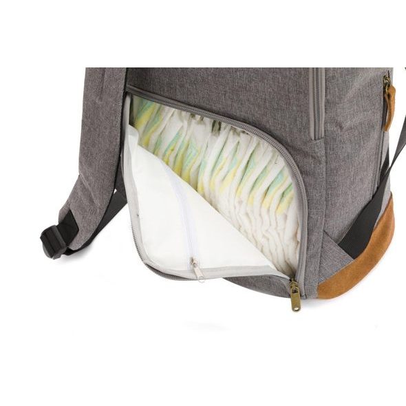 FILLIKID BATOH NA PLENY BERLIN GREY MELANGE - PŘEBALOVACÍ BATOHY - KOČÁRKY A PŘÍSLUŠENSTVÍ