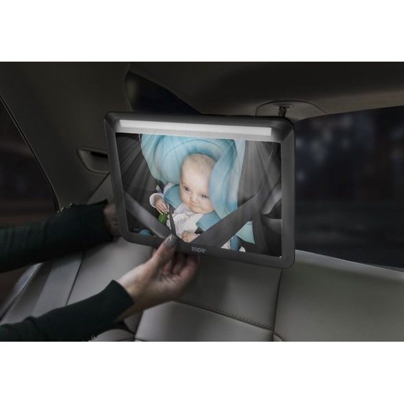 ZOPA ZRCÁTKO S LED OSVĚTLENÍM DELUXE - ZRCÁTKA DO AUTA - AUTOSEDAČKY A PŘÍSLUŠENSTVÍ