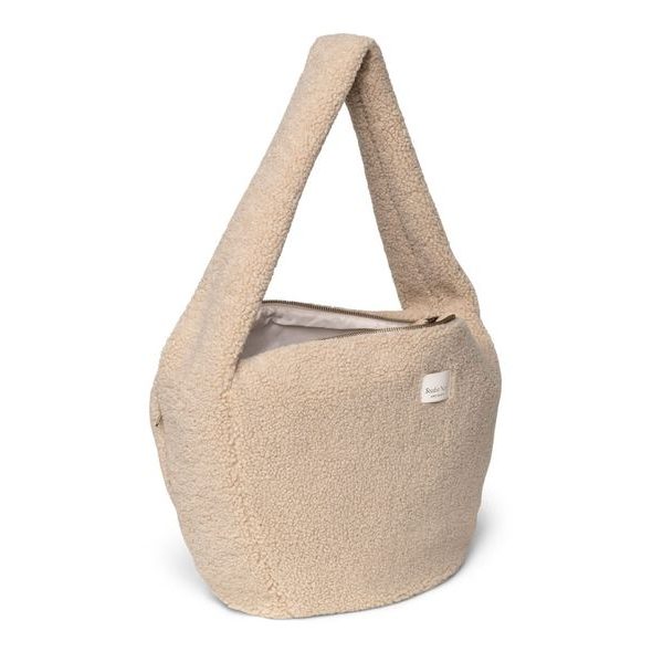 STUDIO NOOS TEDDY CROSS BODY KABELKA ECRU - ORGANIZÉRY A KOŠÍKY - KOČÁRKY A PŘÍSLUŠENSTVÍ