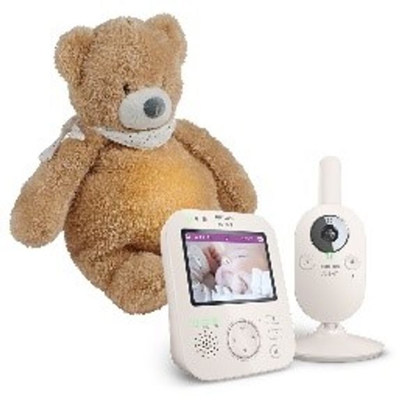 PHILIPS AVENT BABY VIDEO MONITOR SCD891/26 + ZDARMA NATTOU USÍNÁČEK 4V1 - ELEKTRONICKÉ CHŮVIČKY - SPINKÁNÍ