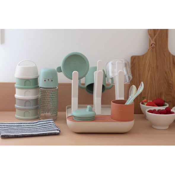 BEABA ODKAPÁVAČ MODULÁRNÍ TERRACOTTA / CLAY - ODKAPÁVAČE - KRMENÍ