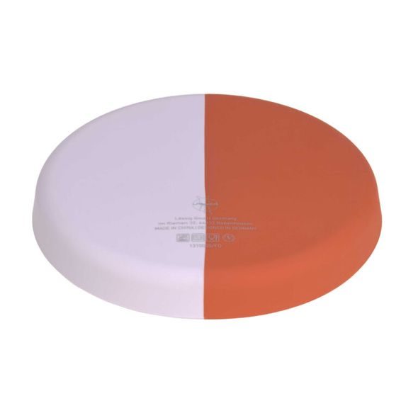 LÄSSIG PLATE SILICONE HAPPY RASCALS HEART LAVENDER - MISKY, TALÍŘKY A PODLOŽKY - KRMENÍ