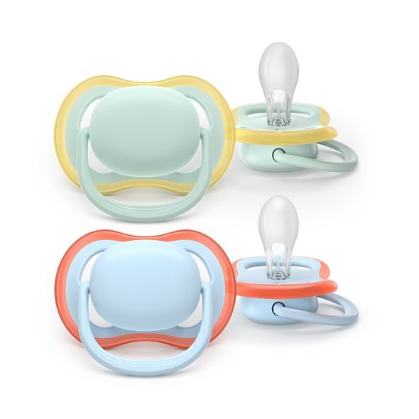 PHILIPS AVENT ŠIDÍTKO ULTRA AIR FIALOVÁ/ŽLUTÁ 0-6M DÍVKA, 2KS - ŠIDÍTKA A DOPLŇKY - KRMENÍ