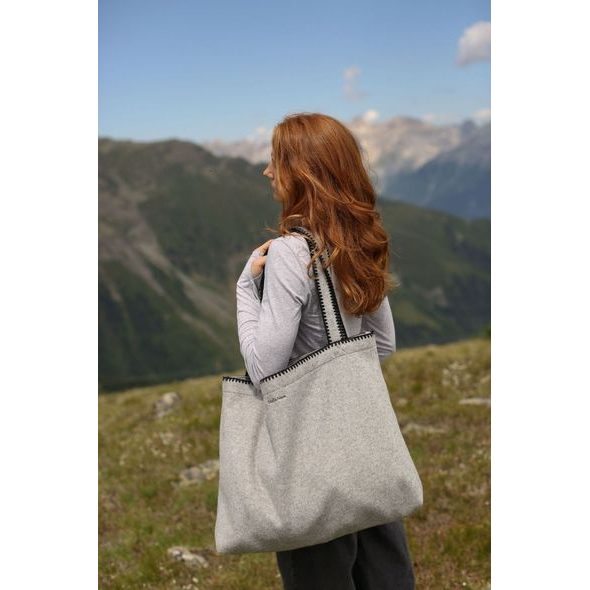 STUDIO NOOS VLNĚNÁ MOM BAG GREY - CESTOVNÍ TAŠKY NA KOČÁREK - KOČÁRKY A PŘÍSLUŠENSTVÍ