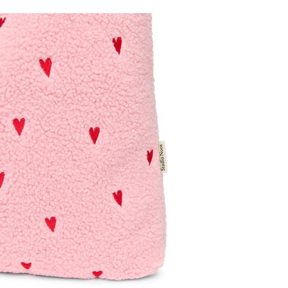 STUDIO NOOS TEDDY MOM BAG | LIGHT PINK HEARTS - DOPLŇKY - PRO MAMINKY