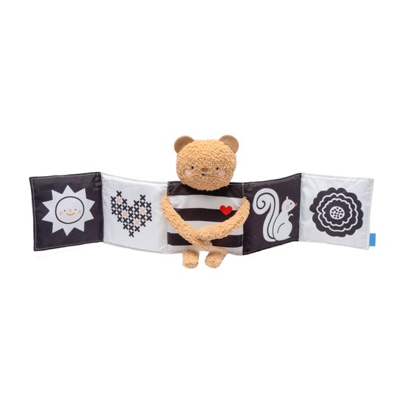 TAF TOYS MEDVÍDEK PLYŠOVÝ S KNÍŽKOU SNUGGLE BEAR - PLYŠOVÁ ZVÍŘATA - PRO DĚTI