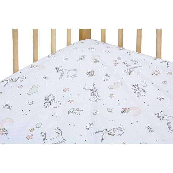 SCARLETT PROSTĚRADLO DO POSTÝLKY - SCARLETT LUKA - 120 X 60 CM - PROSTĚRADLA - SPINKÁNÍ