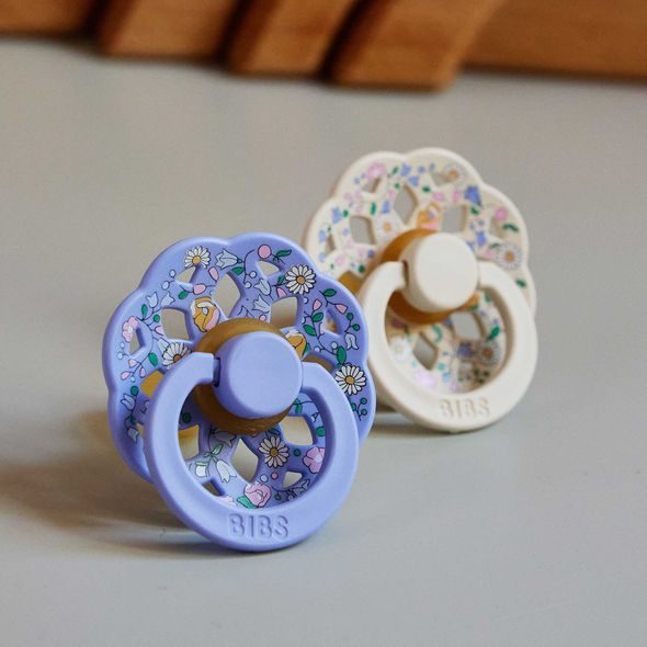 BIBS X LIBERTY BOHEME DUDLÍKY Z PŘÍRODNÍHO KAUČUKU 2KS - VELIKOST 1 - ŠIDÍTKA A DOPLŇKY - KRMENÍ