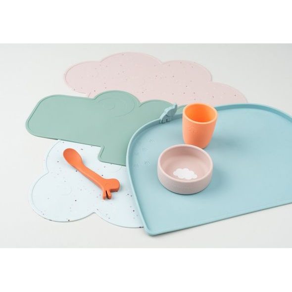 DONE BY DEER SILIKONOVÉ PROSTÍRÁNÍ CROCO - MISKY, TALÍŘKY A PODLOŽKY - KRMENÍ