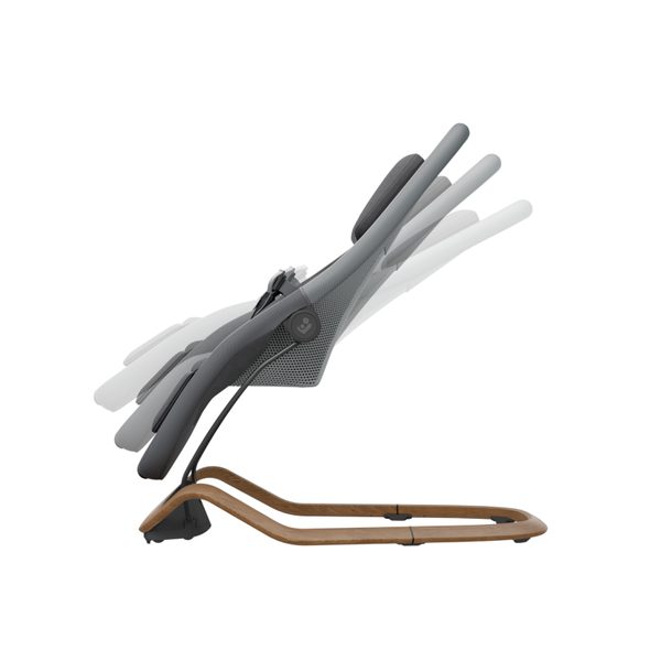 MAXI-COSI DOVE PRO LEHÁTKO ELEGANCE GRAPHITE - LEHÁTKA A HOUPADLA - SPINKÁNÍ