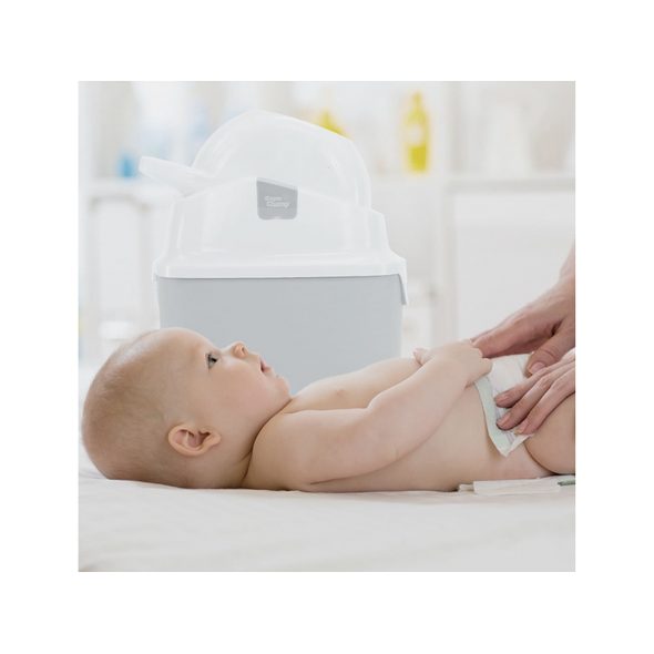 DIAPERCHAMP KOŠ NA PLENY ONE LIGHT GREEN - KOŠE NA PLENY A NÁPLNĚ - PŘEBALOVÁNÍ