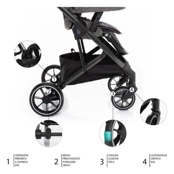 ZOPA KOČÁREK QUEST - SPORTOVNÍ KOČÁRKY - KOČÁRKY A PŘÍSLUŠENSTVÍ