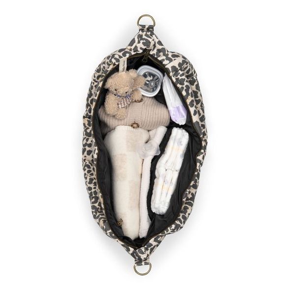 STUDIO NOOS SOFT COTTON PŘEBALOVACÍ TAŠKA LEOPARD - PŘEBALOVACÍ TAŠKY - KOČÁRKY A PŘÍSLUŠENSTVÍ