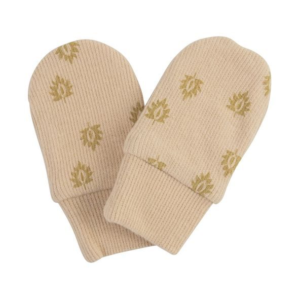LODGER MITTENS PRINT RIB LINEN - RUKAVIČKY, ŠÁTKY, NÁKRČNÍKY - PRO DĚTI