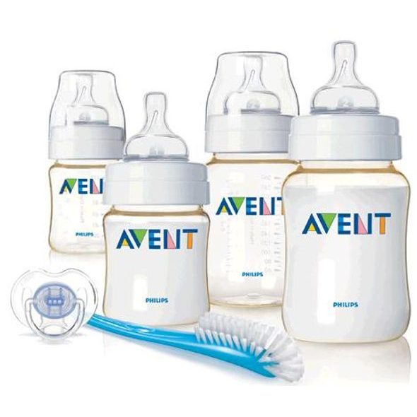 PHILIPS AVENT NOVOROZENECKÁ STARTOVACÍ SADA (PES) - KOJENECKÉ LAHVE - KRMENÍ