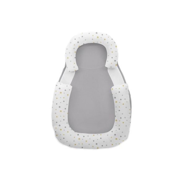 KIKKABOO POLOHOVACÍ PODLOŽKA DOTS GREY - FIXAČNÍ PODLOŽKY - SPINKÁNÍ