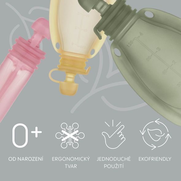 ZOPA SILIKONOVÁ PLNITELNÁ KAPSIČKA NA DĚTSKOU STRAVU - KAPSIČKY NA JÍDLO - KRMENÍ