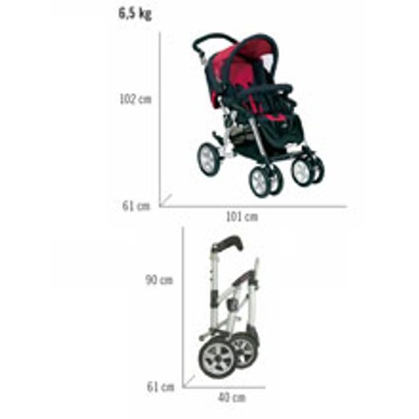 JANÉ NOMAD 2009 - SPORTOVNÍ KOČÁRKY - KOČÁRKY A PŘÍSLUŠENSTVÍ