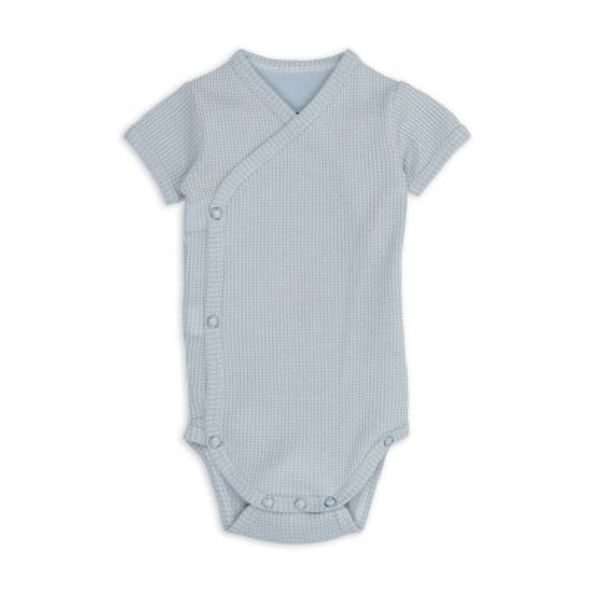 LODGER ROMPER SHORT SLEEVES CIUMBELLE BLUE FOGG VEL. 62 - BODY - PRO DĚTI