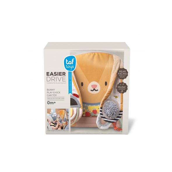 TAF TOYS HUDEBNÍ PULTÍK DO AUTA BUNNY - HRAČKY DO AUTA - PRO DĚTI