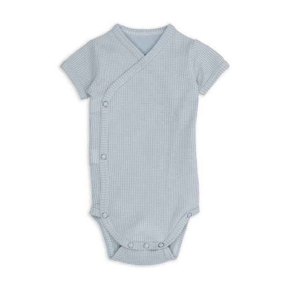 LODGER ROMPER SHORT SLEEVES CIUMBELLE BLUE FOGG VEL. 62 - BODY - PRO DĚTI