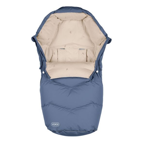 VOKSI URBAN STONE BLUE LEAF - FUSAKY DO KOČÁRKU - KOČÁRKY A PŘÍSLUŠENSTVÍ