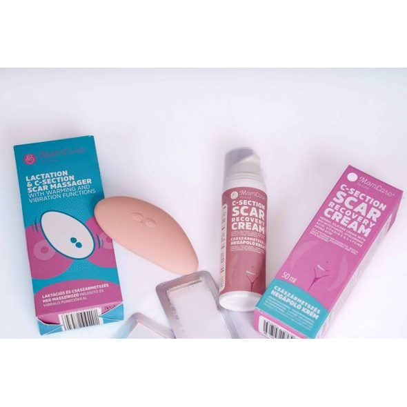 MOMCARE BY LINA SILIKONOVÉ NÁPLASTI NA JIZVY PO CÍSAŘSKÉM ŘEZU - POPORODNÍ POMŮCKY - PRO MAMINKY