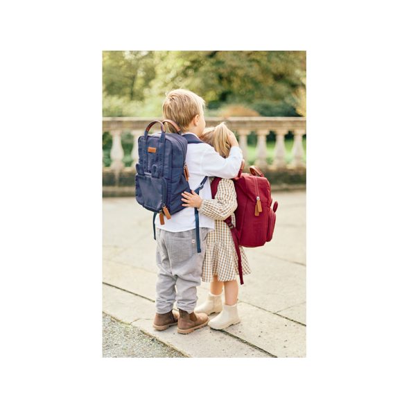 CHILDHOME DĚTSKÝ BATOH MINI CLUB SIGNATURE BURGUNDY - BATOHY A TAŠKY - PRO DĚTI