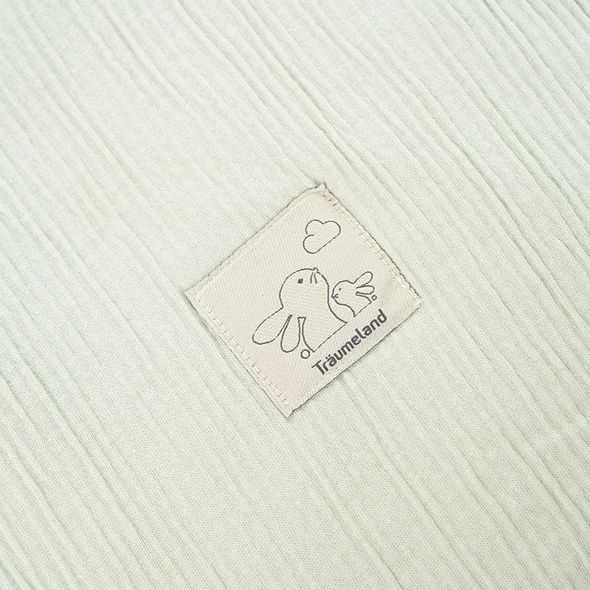 TRÄUMELAND DEKA SIGNATURE 75 X 100 CM MINT - DĚTSKÉ DEKY PRO MIMINKA - SPINKÁNÍ