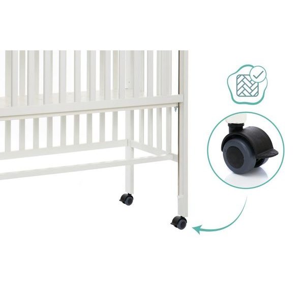 FILLIKID PŘÍSTAVNÁ POSTÝLKA COCON PLUS WHITE - K RODIČOVSKÉ POSTELI - SPINKÁNÍ