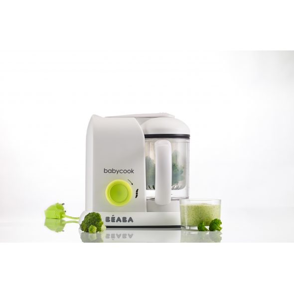 BEABA PARNÍ VAŘIČ + MIXÉR BABYCOOK SOLO NEONOVÝ - KUCHYŇSKÉ PŘÍSTROJE - KRMENÍ