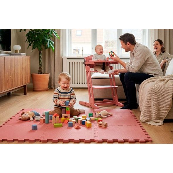 BABY DAN JÍDELNÍ PULTÍK DAN TRAY ROSE K ŽIDLIČCE BABYDAN DANCHAIR - DOPLŇKY K ŽIDLIČKÁM - KRMENÍ