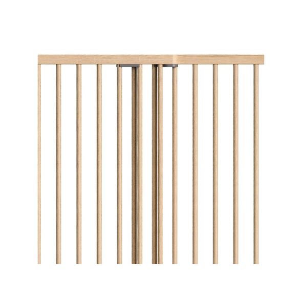 BABY DAN VYSOKÁ ZÁBRANA NA SCHODIŠTĚ BABYDAN ADJUST PRO STAIR GATE WOOD, 65-110CM,ŠROUBOVACÍ, V.81CM - BEZPEČNOST DĚTÍ V DOMÁCNOSTI - KOUPÁNÍ A ZDRAVÍ