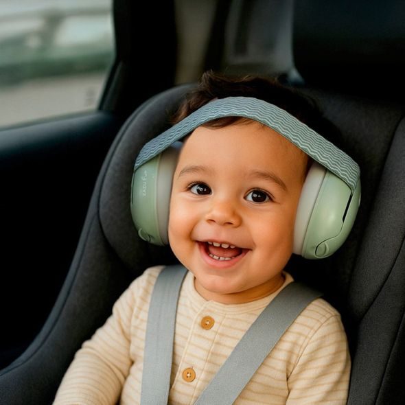 ZAZU EARMUFFS BÉŽOVÉ - 2V1 DĚTSKÉ CHRÁNIČE SLUCHU - BEZPEČNOST DĚTÍ V DOMÁCNOSTI - KOUPÁNÍ A ZDRAVÍ