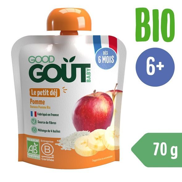 GOOD GOUT BIO JABLEČNÁ SNÍDANĚ 70 G - KAPSIČKY - KRMENÍ