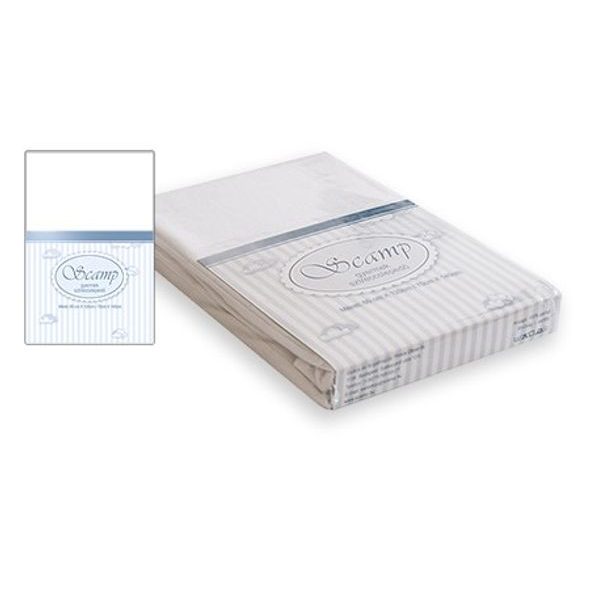SCAMP PROSTĚRADLO 120/60-140/70 (BÍLÁ) - PROSTĚRADLA - SPINKÁNÍ