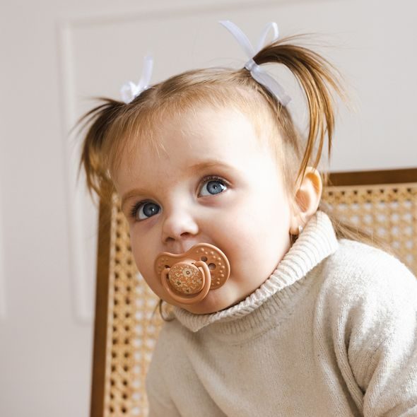 LOVI DUDLÍK SILIKONOVÝ DYNAMICKÝ BLOSSOM 18M+ 2 KS HOLKA - ŠIDÍTKA A DOPLŇKY - KRMENÍ