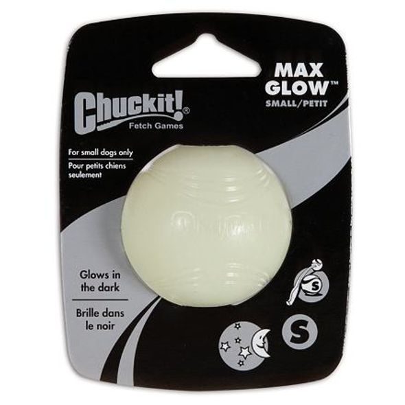 CHUCKIT! MÍČEK GLOW SMALL 5 CM - SVÍTÍCÍ - MÍČKY PRO PSY - CHOVATELSKÉ POTŘEBY MALVÍKZOO