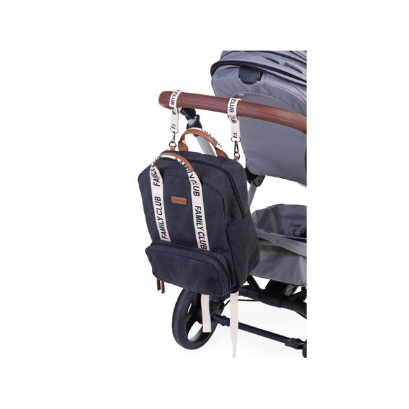 CHILDHOME PŘEBALOVACÍ BATOH FAMILY CLUB BLACK - PŘEBALOVACÍ BATOHY - KOČÁRKY A PŘÍSLUŠENSTVÍ