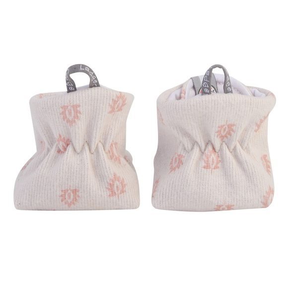 LODGER SLIPPER PRINT RIB TAN 0 - 3 MĚSÍCE - KOJENECKÉ CAPÁČKY - PRO DĚTI