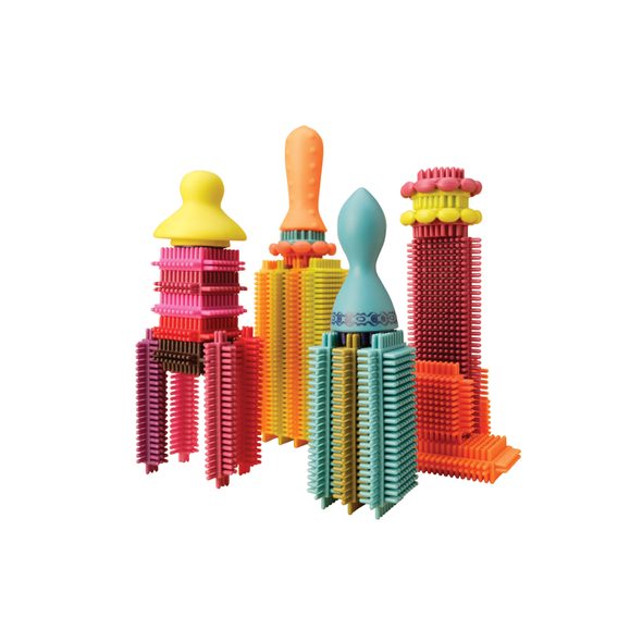 B-TOYS STAVEBNICE STACKADOOS - STAVEBNICE A PUZZLE - PRO DĚTI