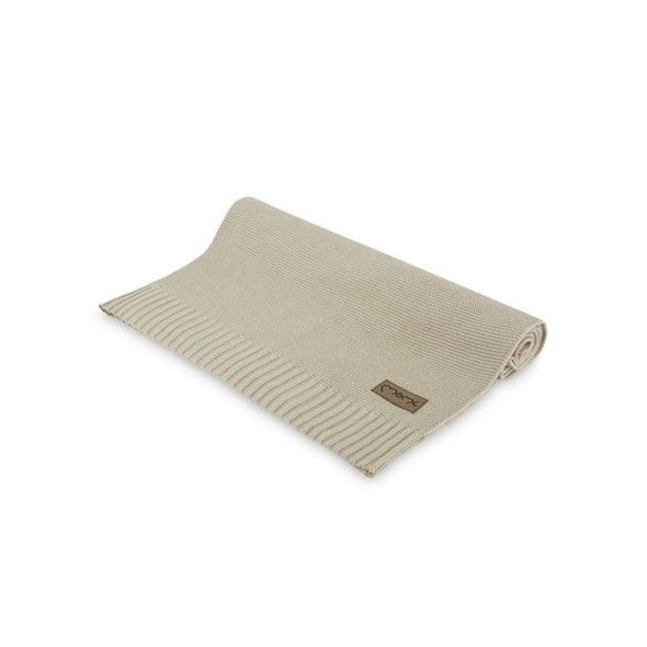 MOMI DĚTSKÁ PLETENÁ DEKA MOMI HUG BÉŽOVÁ - DĚTSKÉ DEKY PRO MIMINKA - SPINKÁNÍ