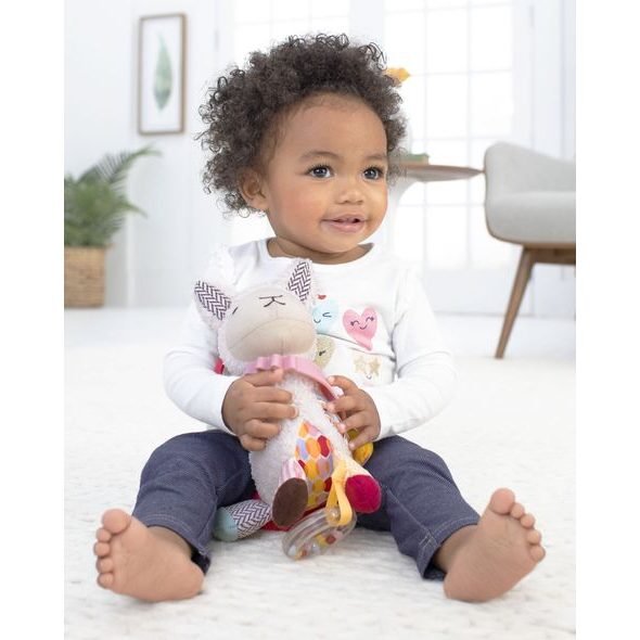 SKIP HOP HRAČKA NA C KROUŽKU BANDANA BUDDIES - LAMA 0M+ - HRAČKY K ZAVĚŠENÍ - PRO DĚTI