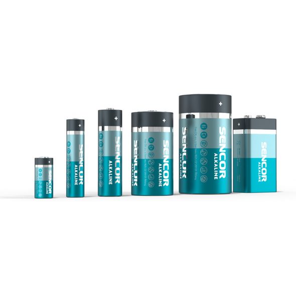 SENCOR ALKALICKÉ BATERIE AAA 4 KS - BATERIE - PRO DĚTI