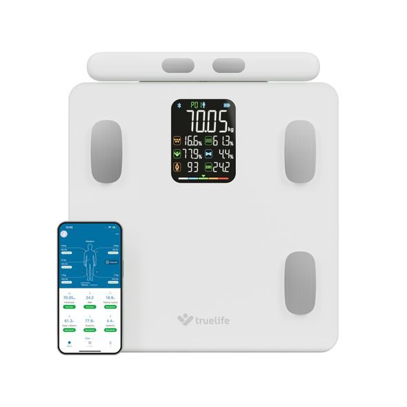 TRUELIFE FITSCALE W8 WHITE - OSOBNÍ VÁHY - PRO MAMINKY