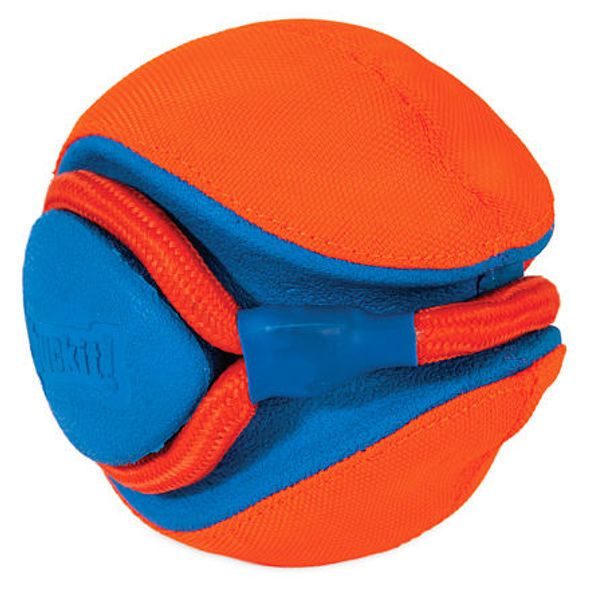 CHUCKIT! MÍČ ROPE FETCH 13 CM - APORTOVACÍ HRAČKY PRO PSY - CHOVATELSKÉ POTŘEBY MALVÍKZOO