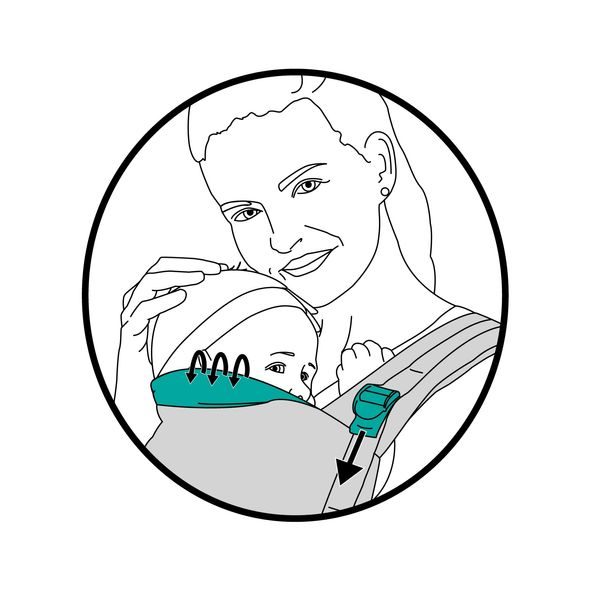 KINDERKRAFT NOSÍTKO NINO PINK - KLOKANKY A ŠÁTKY - NOŠENÍ & SPORT