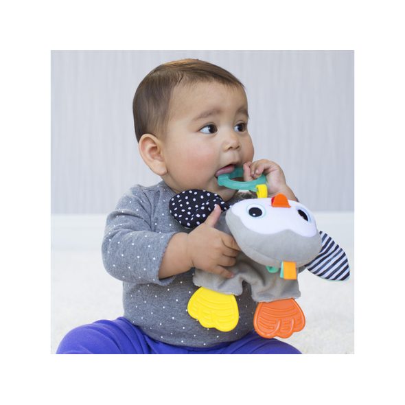 INFANTINO MUCHLÁČEK TUČŇÁK S KOUSÁTKY - USÍNÁČCI MAZLÍCÍ - PRO DĚTI