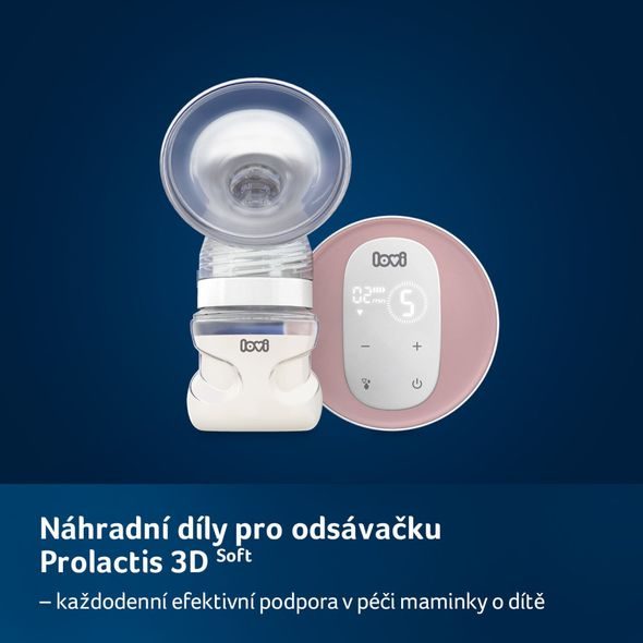 LOVI SADA NÁHRADNÍCH DÍLŮ PRO ELEKTRICKOU ODSÁVAČKU PROLACTIS 3D SOFT - NÁHRADNÍ DÍLY K ODSÁVAČKÁM - KRMENÍ